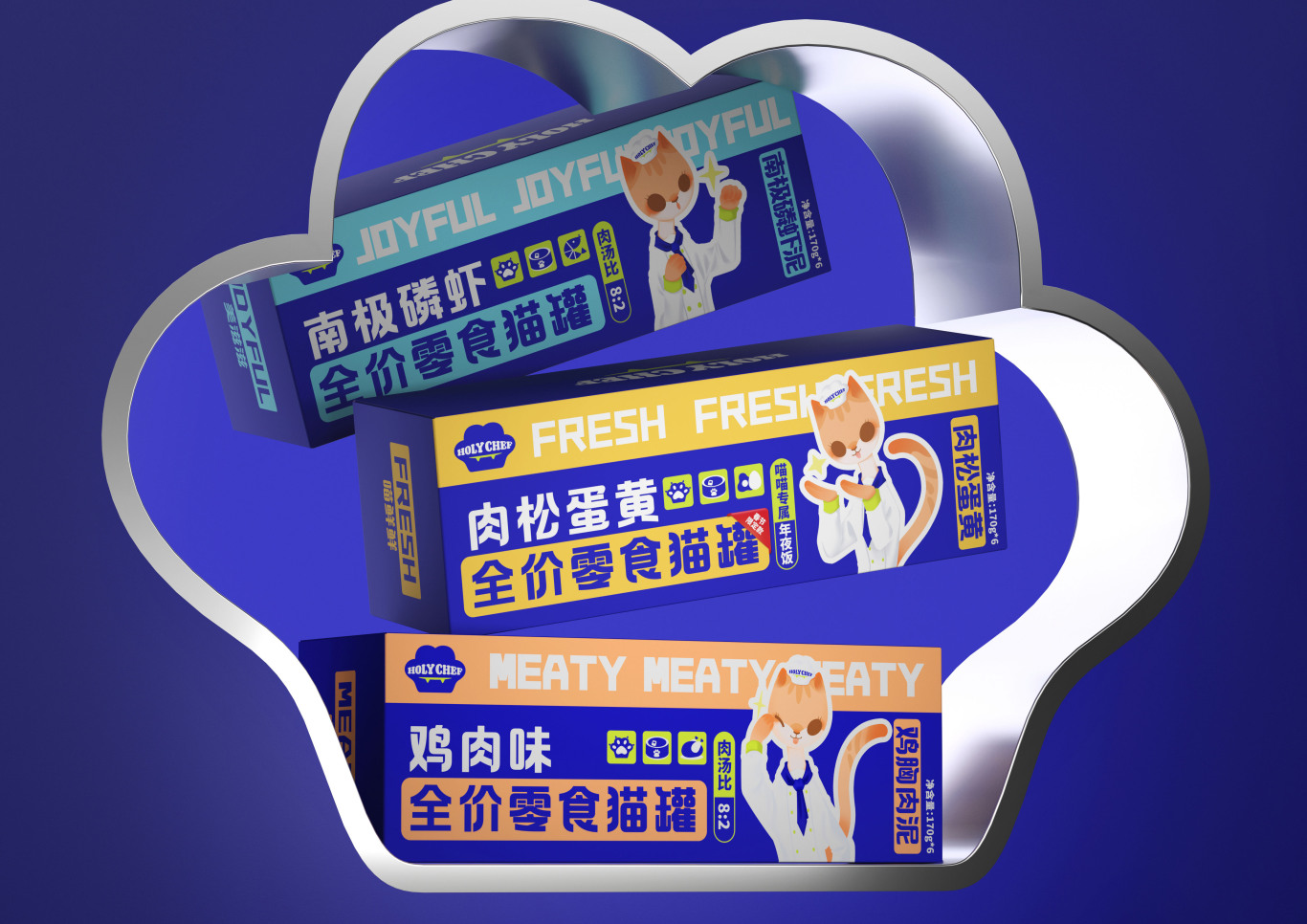 HOLY CHEF寵物罐頭包裝設計-五藏者圖10