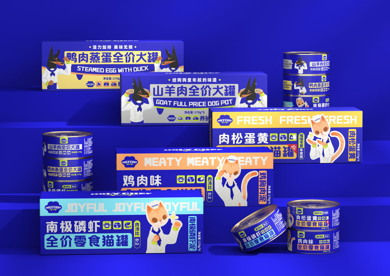 HOLY CHEF宠物罐头包装设计-五藏者图24