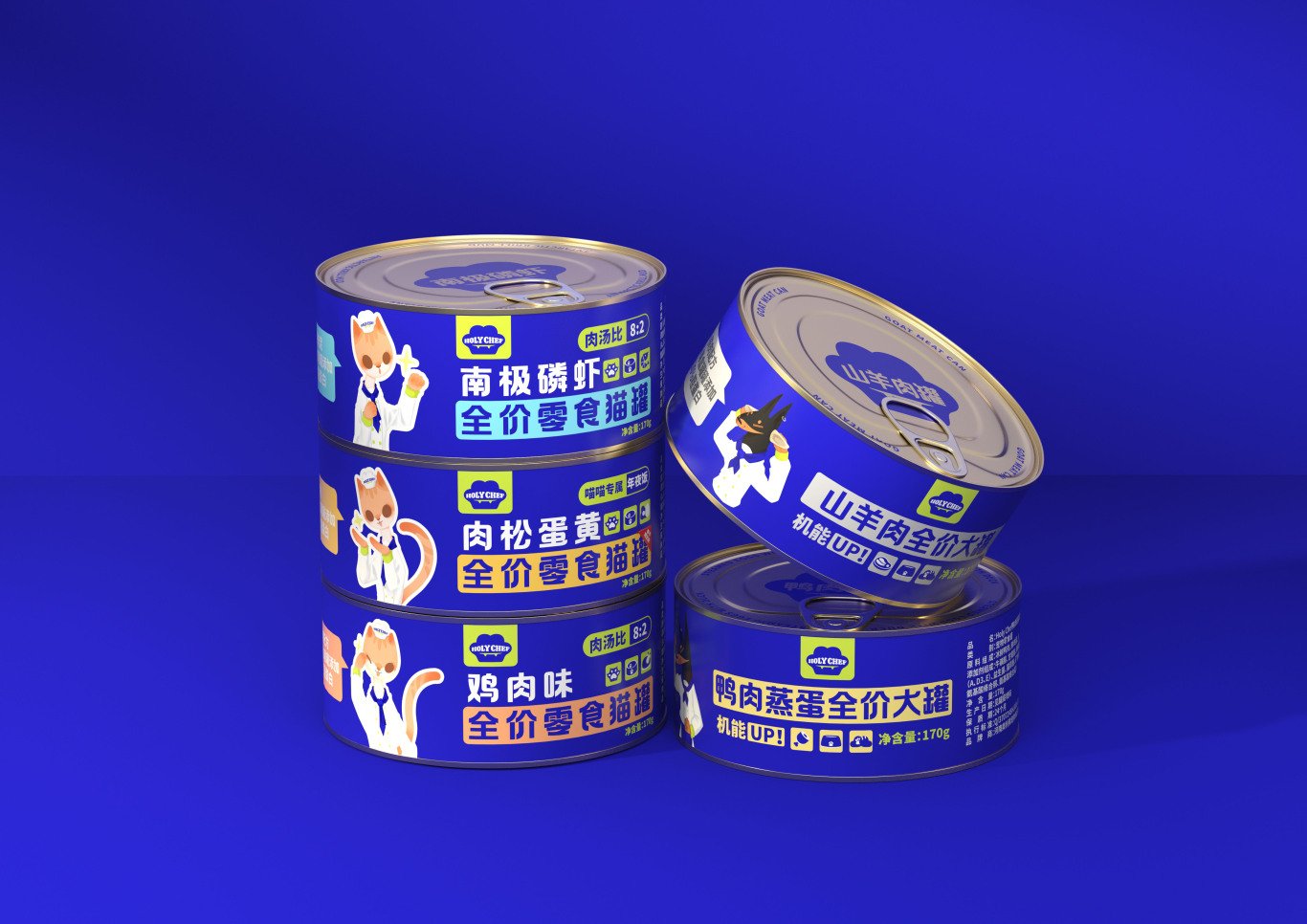 HOLY CHEF寵物罐頭包裝設計-五藏者圖20