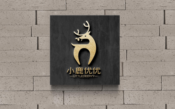 小鹿優優品牌logo設計方案