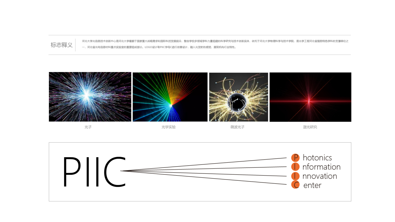 PIIC光学研究机构LOGO设计图0