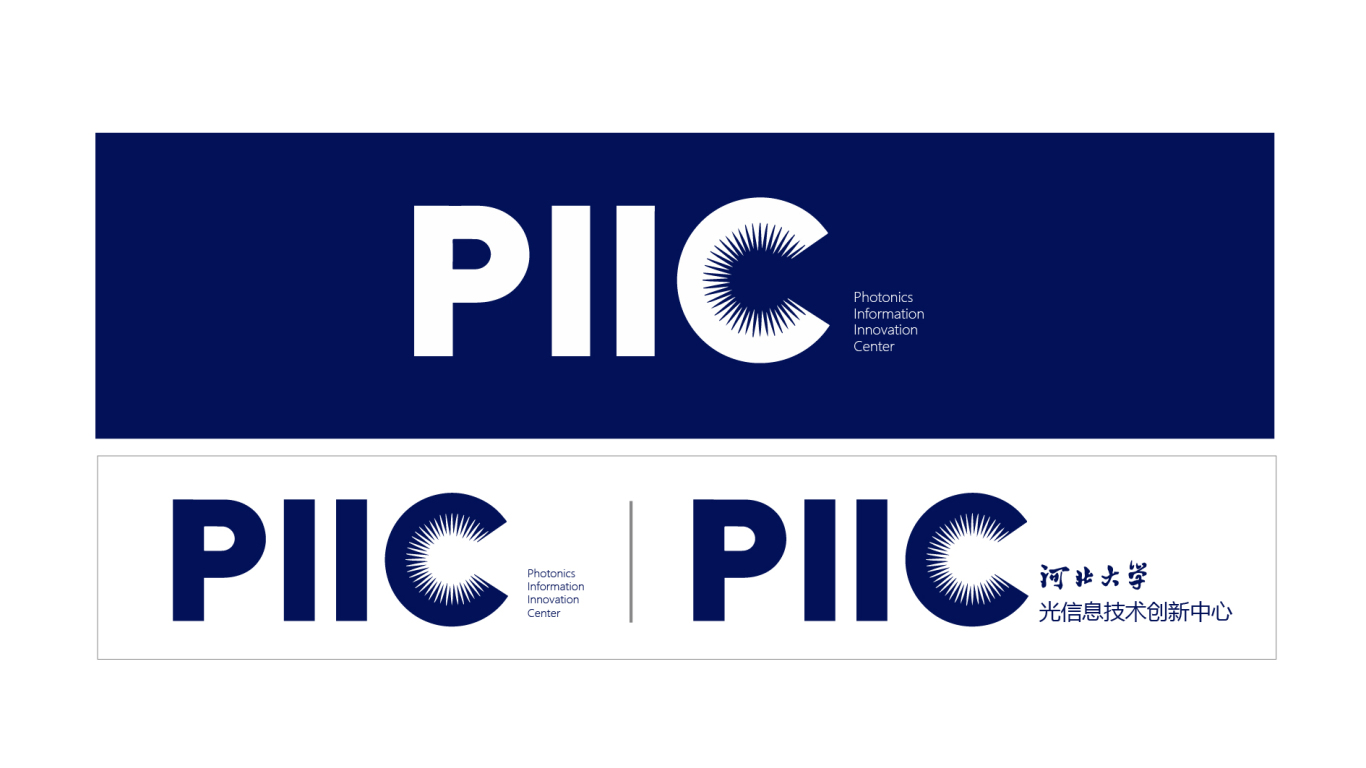 PIIC光學研究機構LOGO設計圖1