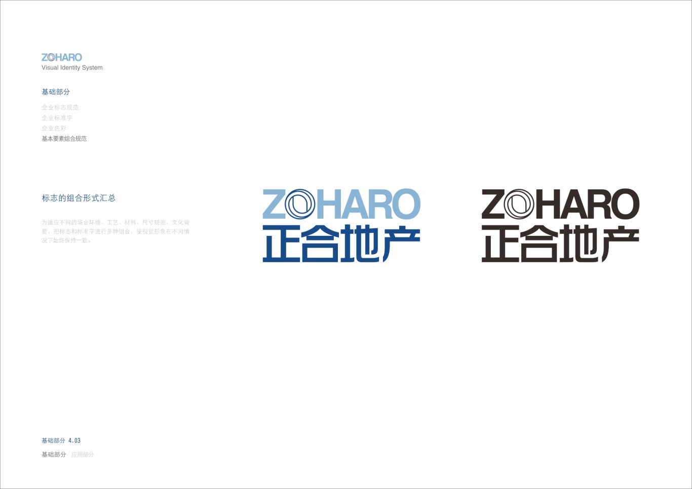 ZOHARO正合地产VI设计图8