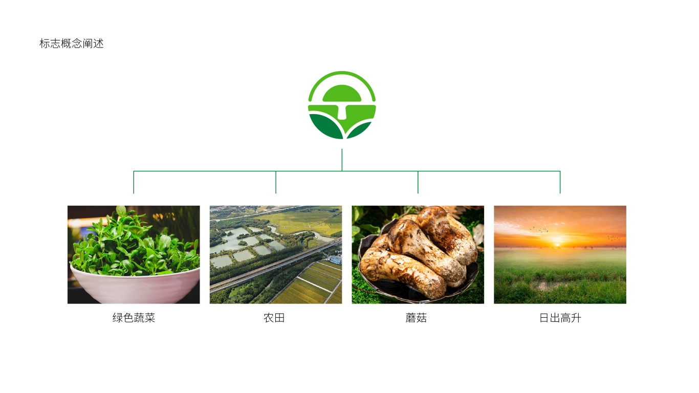 图形标-菌类农产品类logo设计中标图1