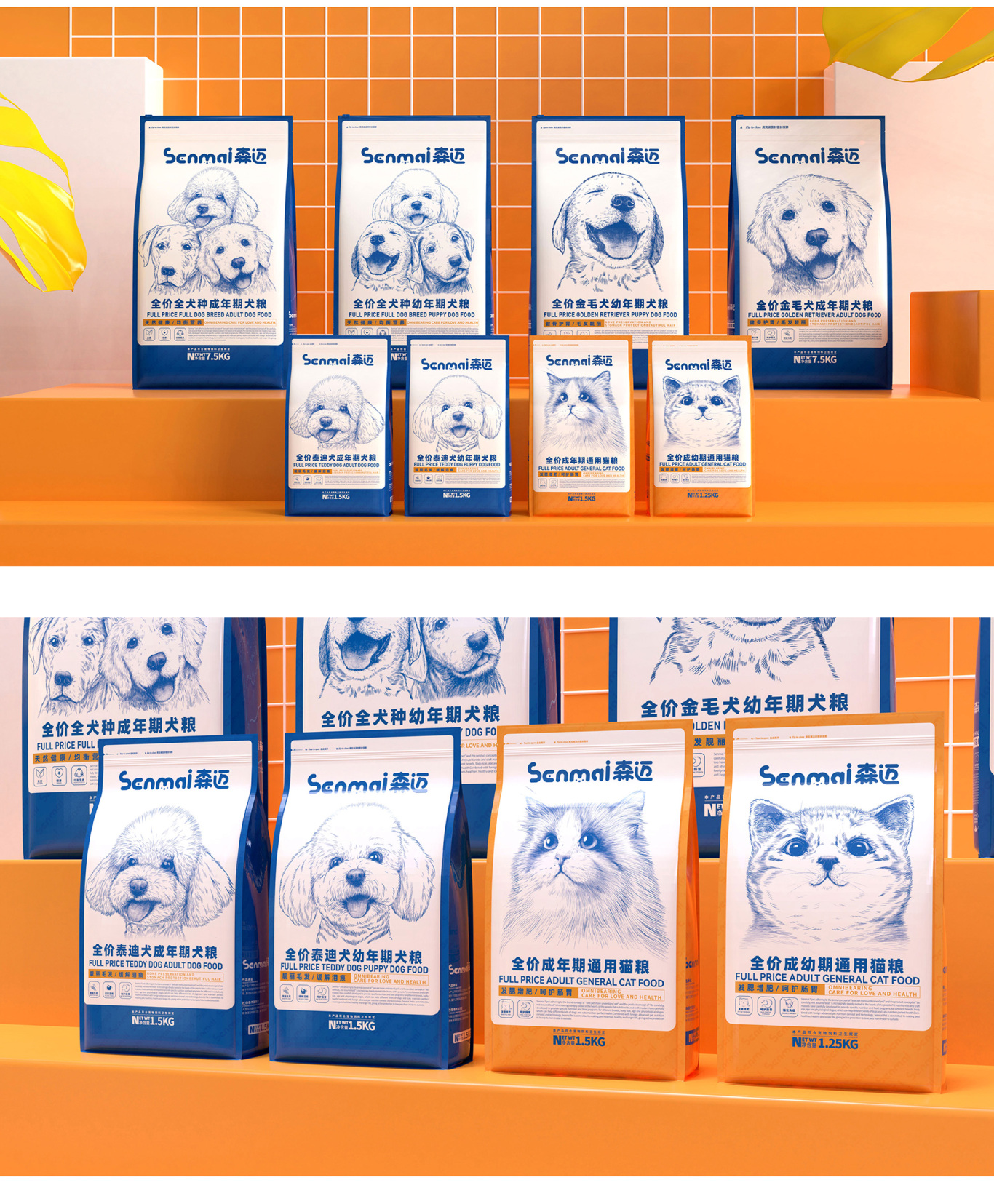 森迈-宠物食品包装设计图1