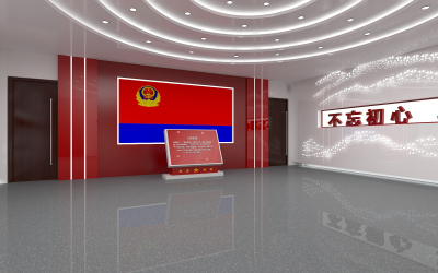 党政展厅红色展厅部队发展