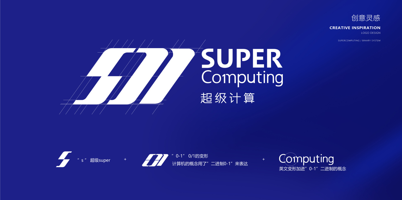 超级计算科技品牌logo设计图3