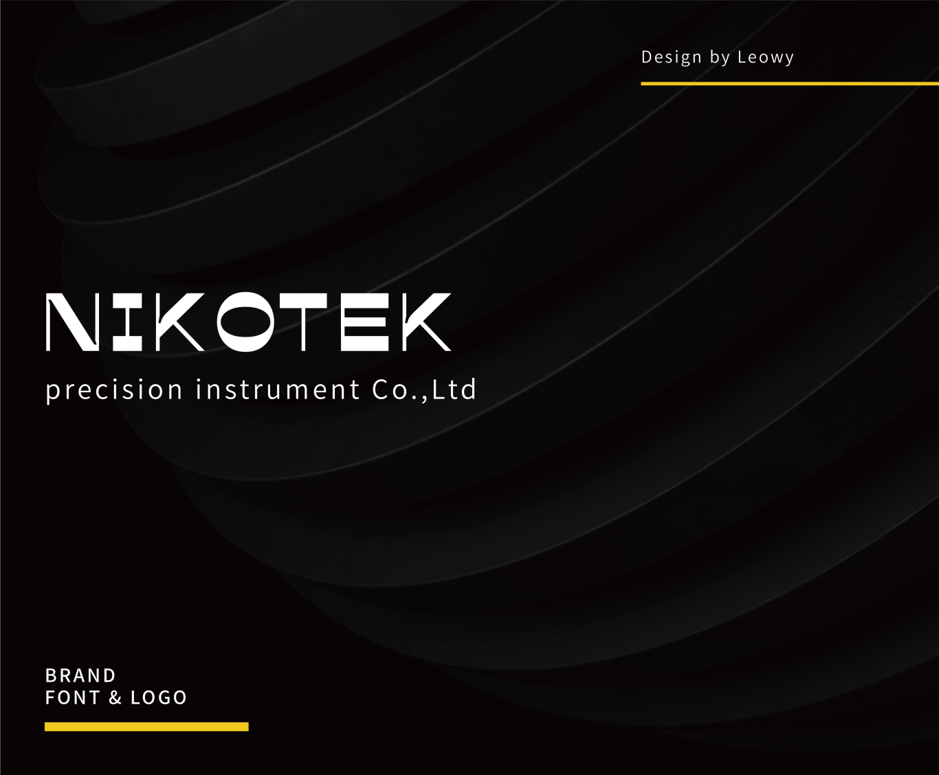 NIKOTEK机械仪器公司LOGO设计图0