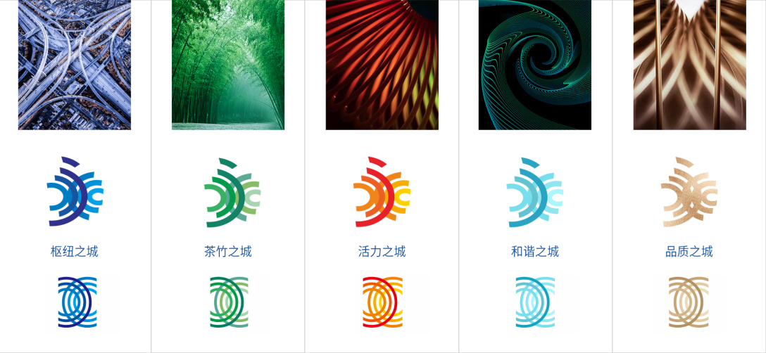重庆永川区政务平台 科技智慧城市形象标志设计图3