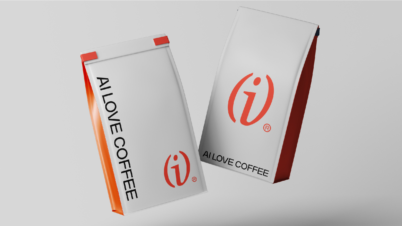 ai love coffee 咖啡品牌LOGO設計圖11