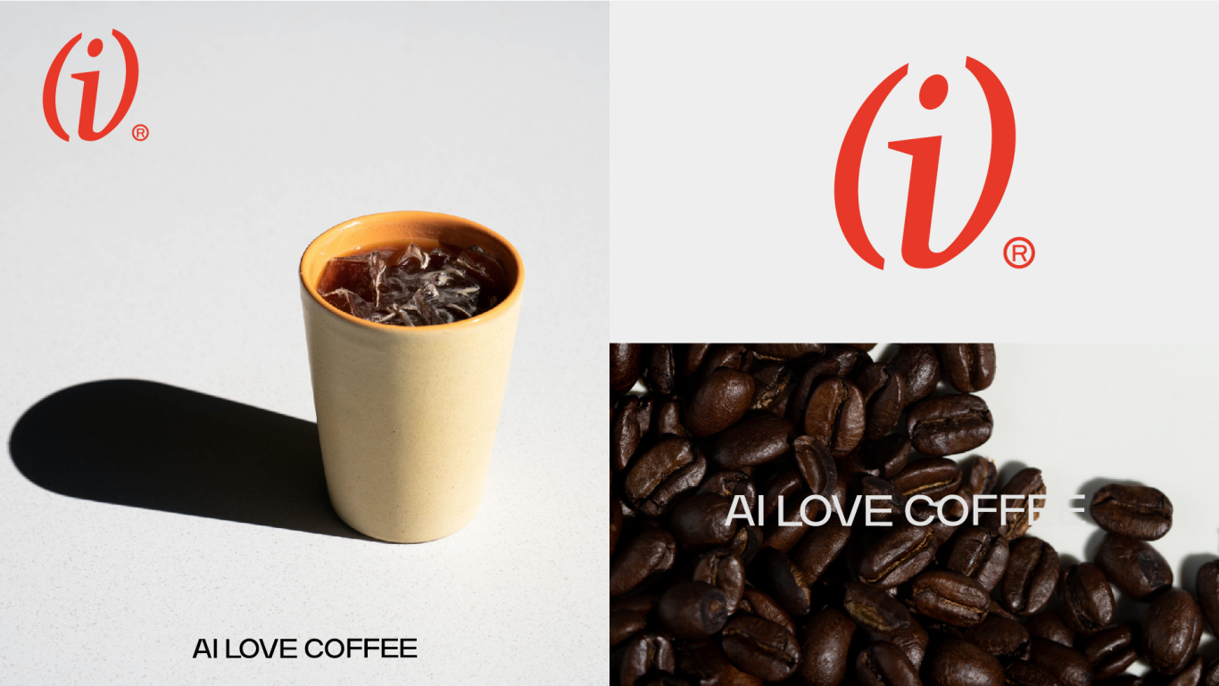 ai love coffee 咖啡品牌LOGO設計圖7