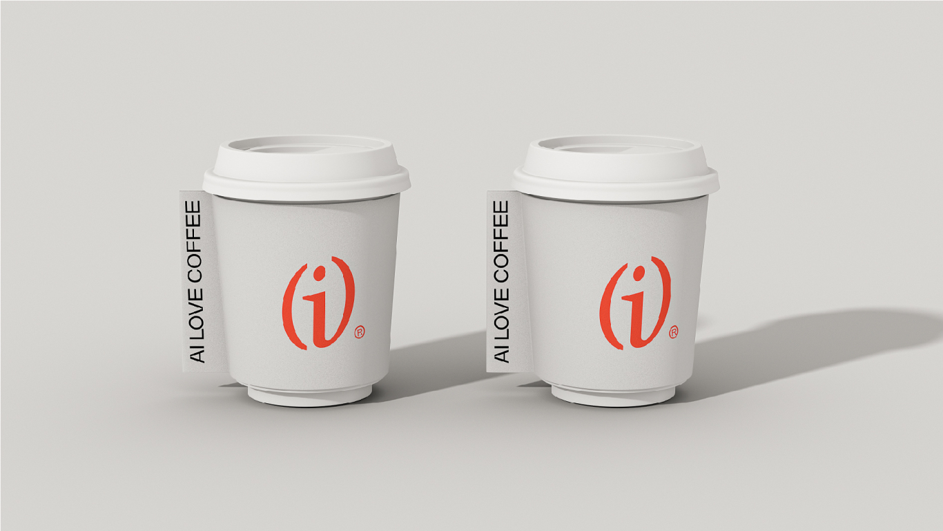 ai love coffee 咖啡品牌LOGO設計圖9