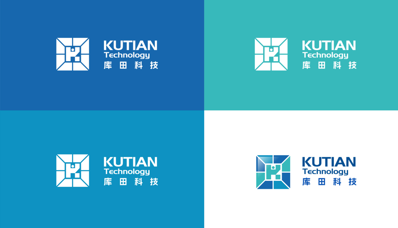 庫田科技人力資源公司logo設計圖6