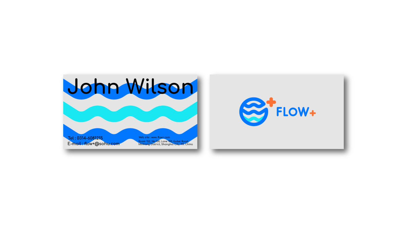 FLOW+ logo设计 | 生物科技图7