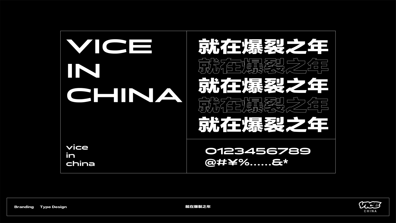 VICE中國品牌標識中文化設計圖9