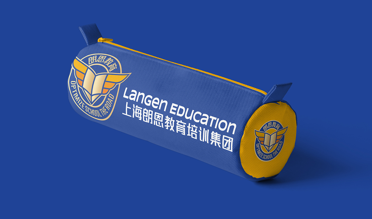 教育培训类 徽章类-朗恩教育品牌logo设计图6