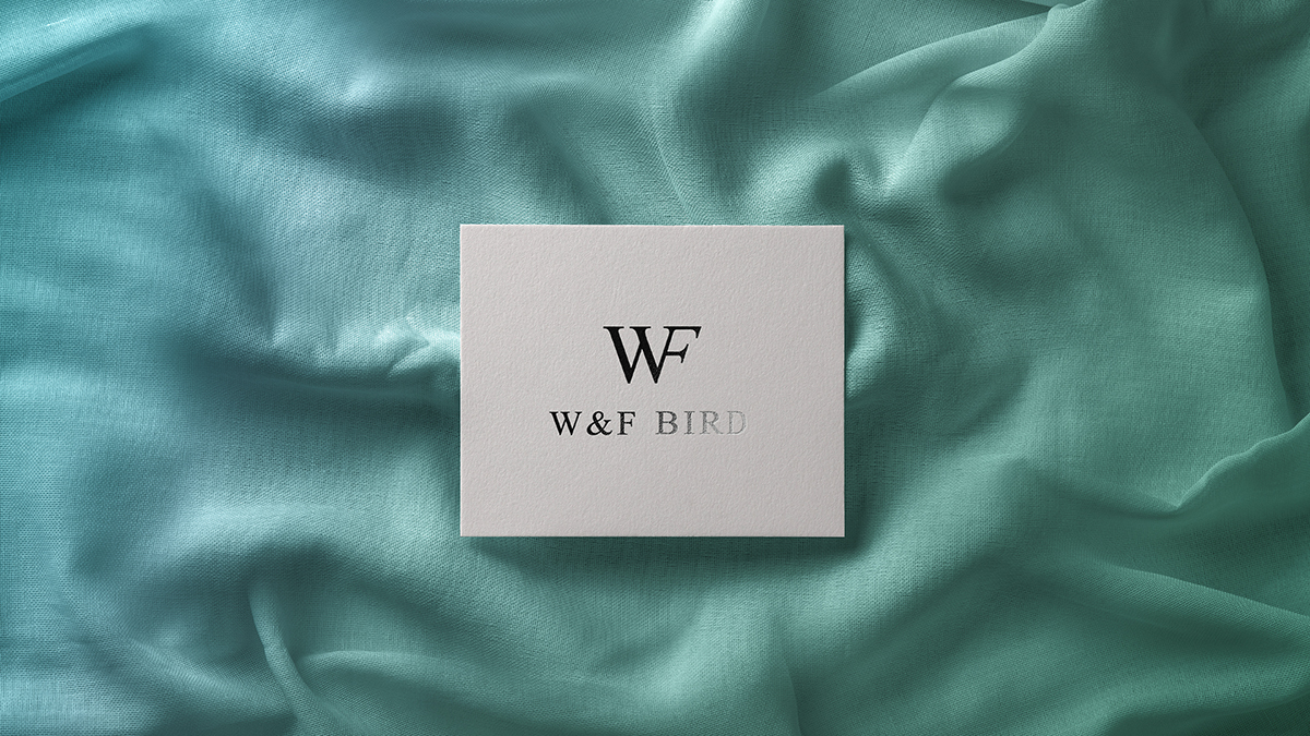 WF商務休閑服裝品牌logo設計圖1