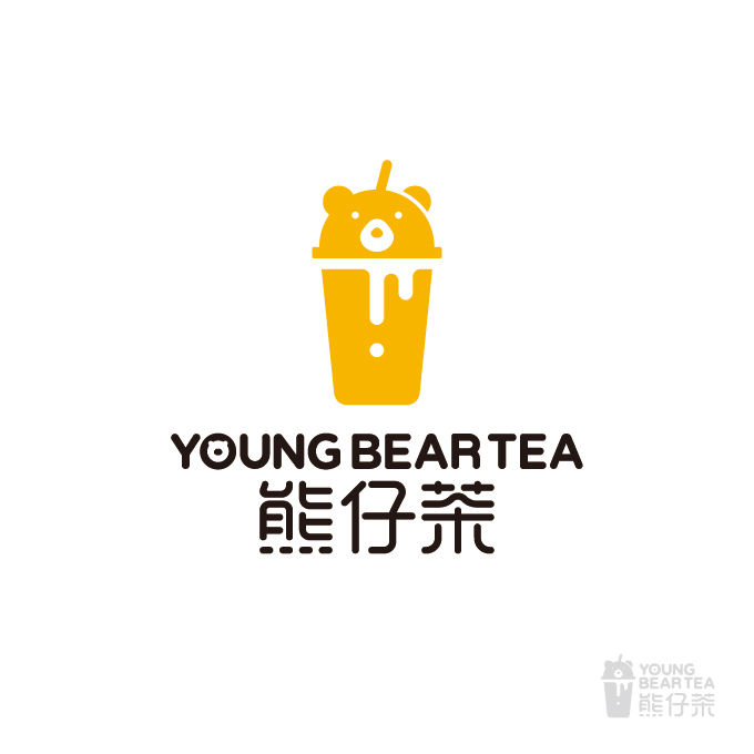 熊仔茶·茶饮品牌设计图0