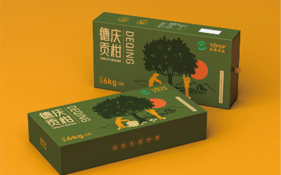 德慶貢柑包裝設計