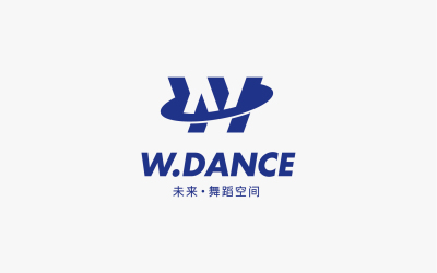未来舞蹈空间logo设计