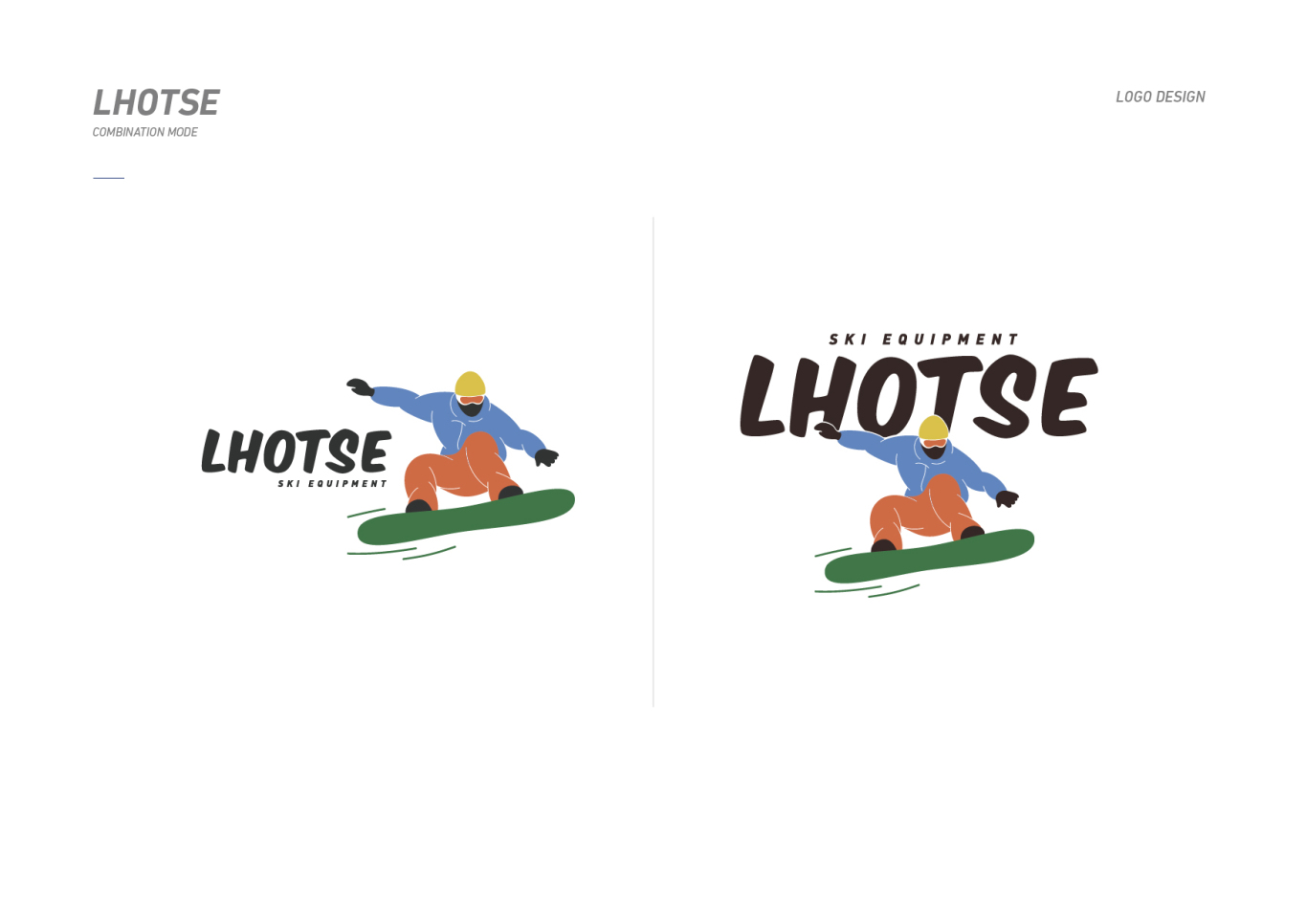 Lhotse滑雪器材logo設計圖20
