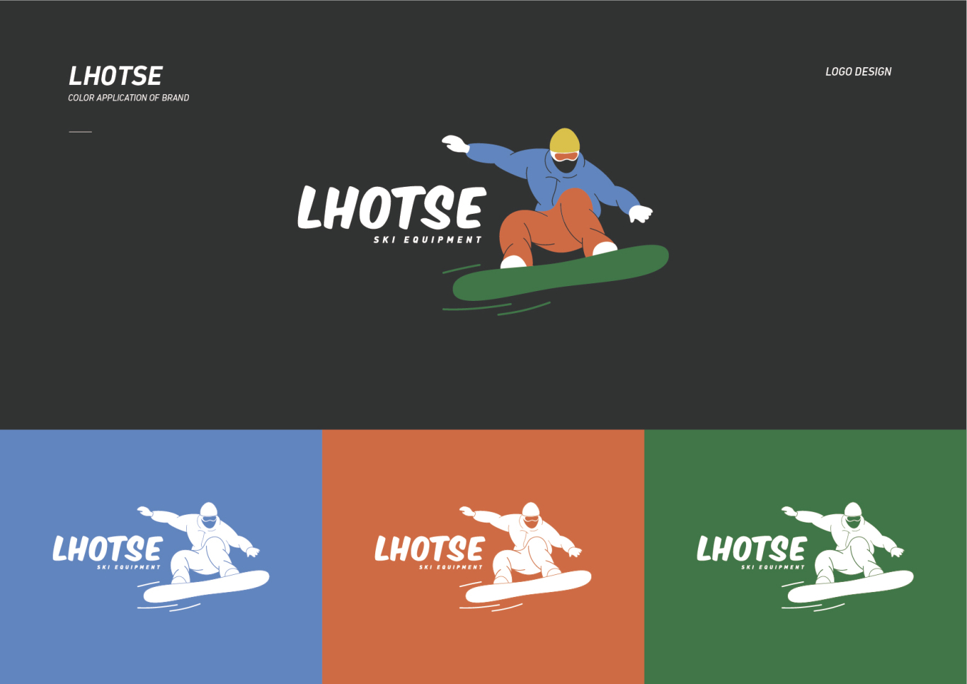 Lhotse滑雪器材logo設計圖19