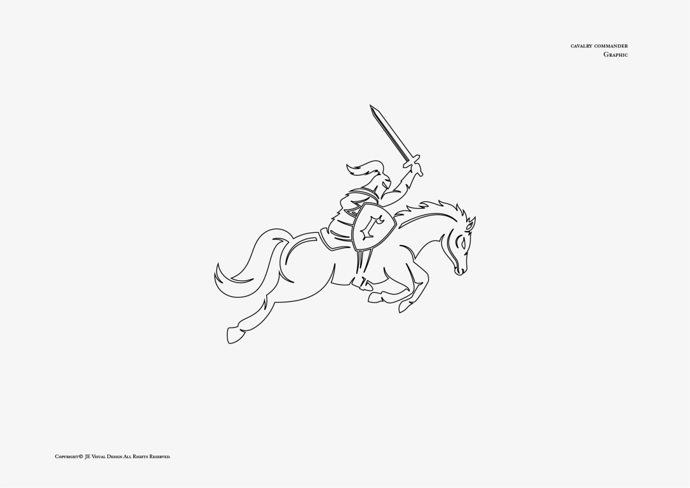 铁蹄骑督服装logo设计图2