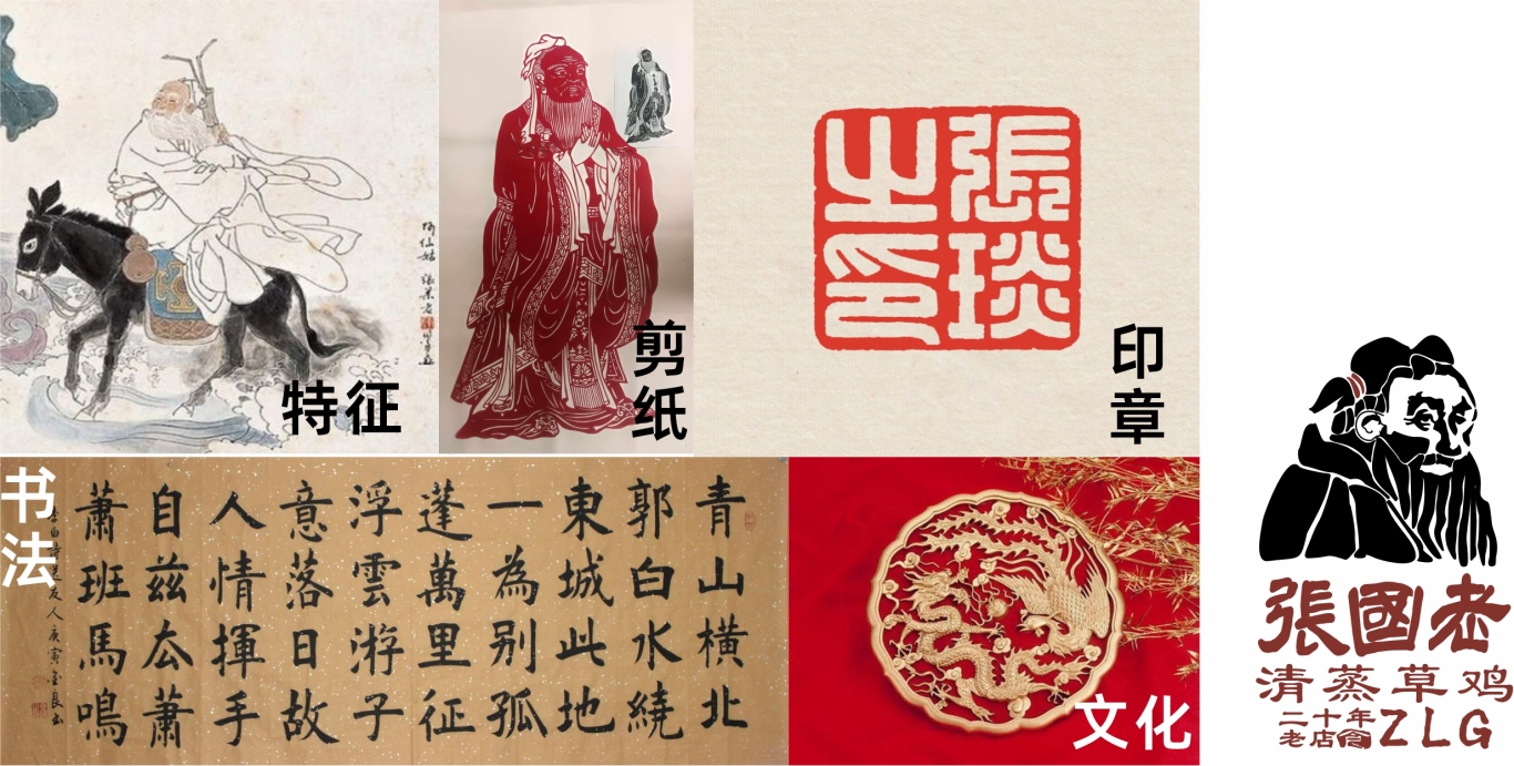 張國老清蒸草雞logo設計圖1