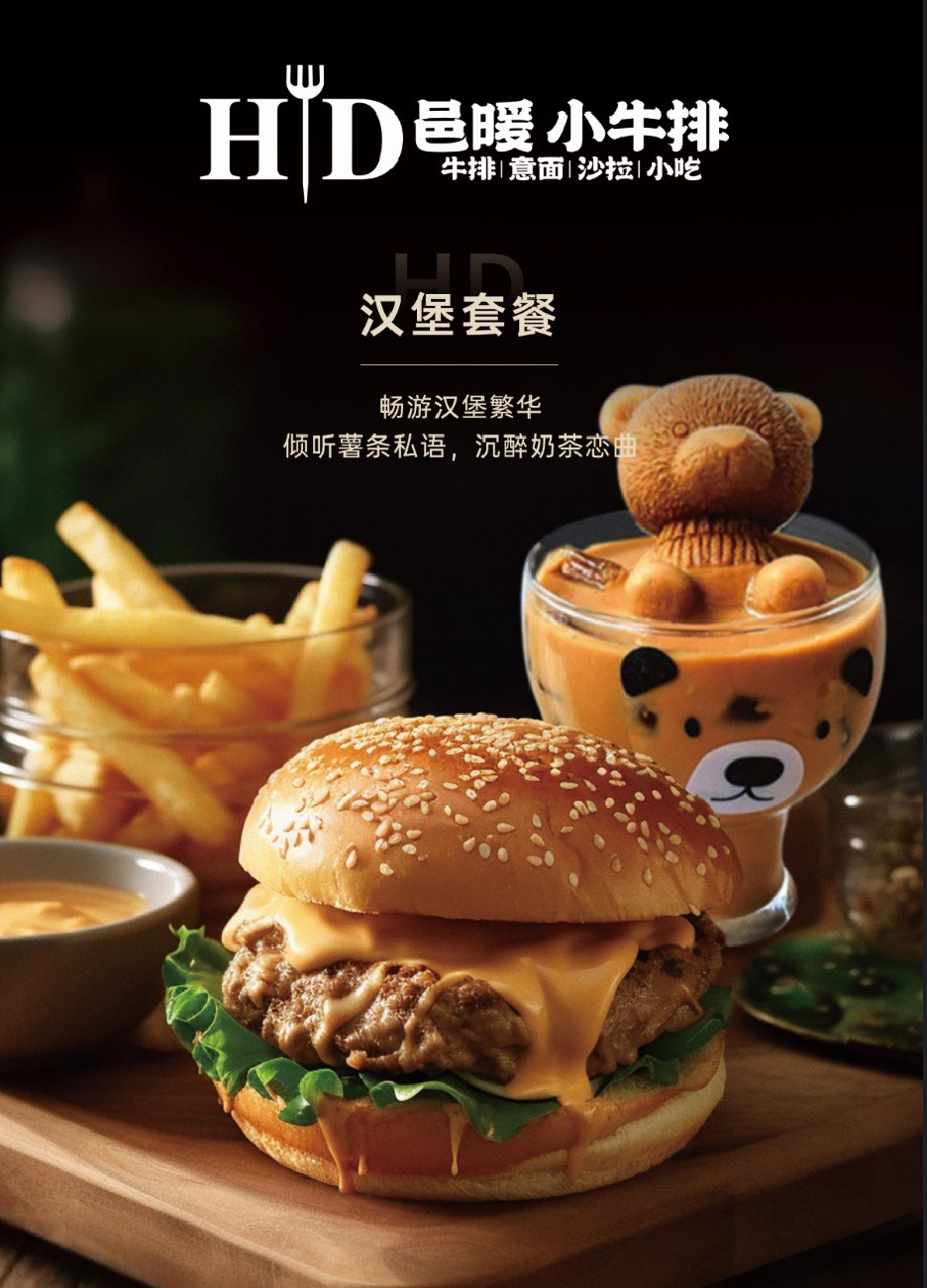 广州味空间餐饮海报设计图4