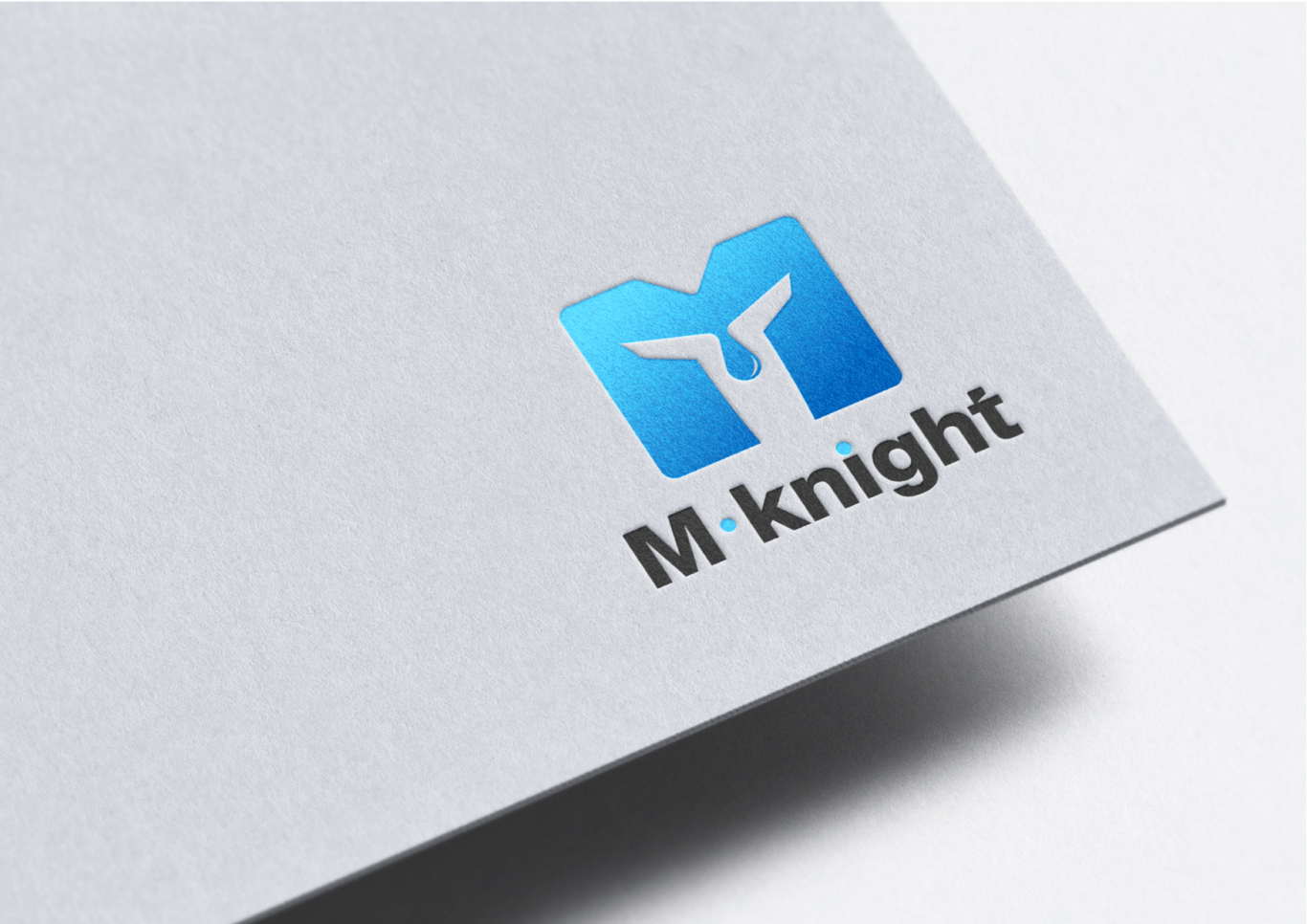 M·knight logo設計圖5
