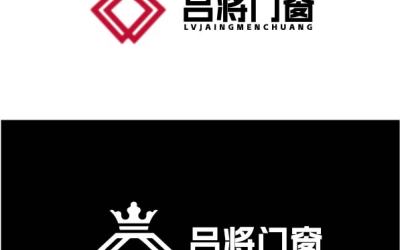 吕将门窗logo