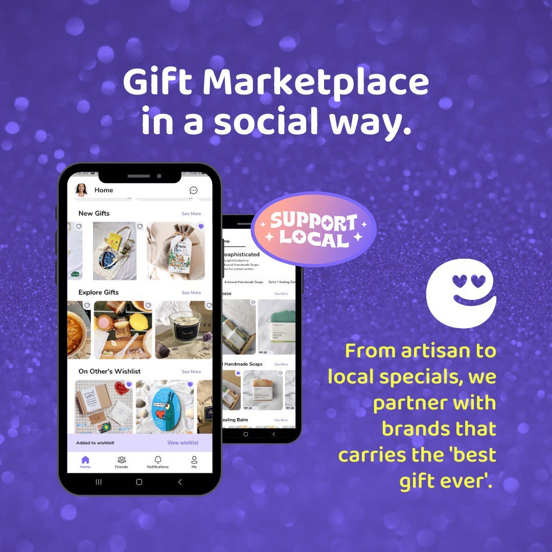 Recrave - Gift Marketplace Platform Social Media Content圖3