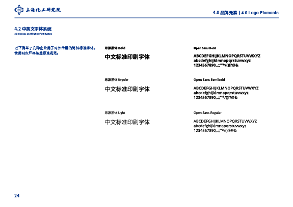上海化工研究院VI手册设计图11