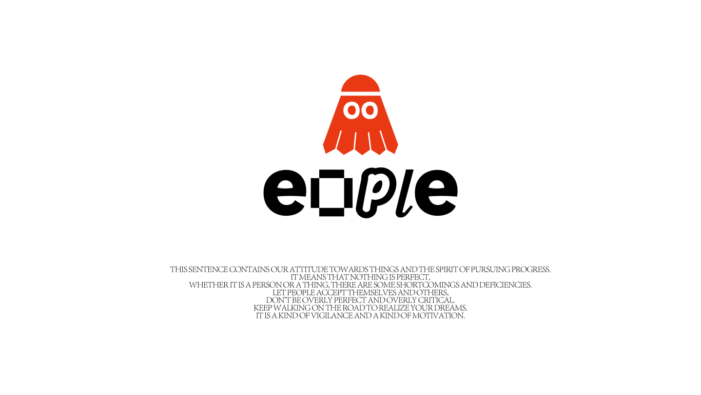 eople羽毛球俱樂部標志IP設計圖22