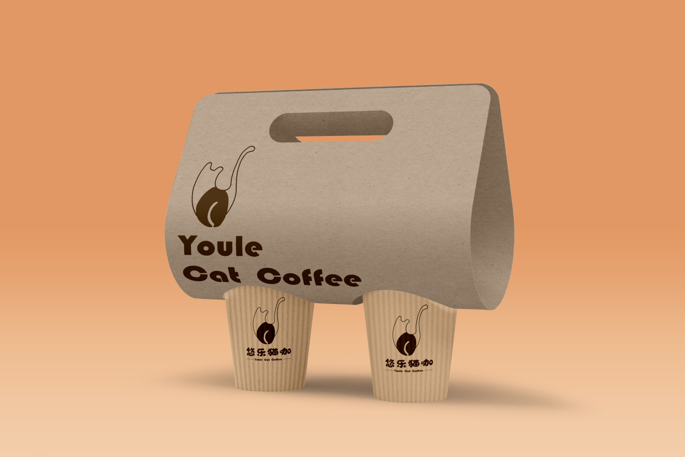 优乐猫咖啡包装设计图13