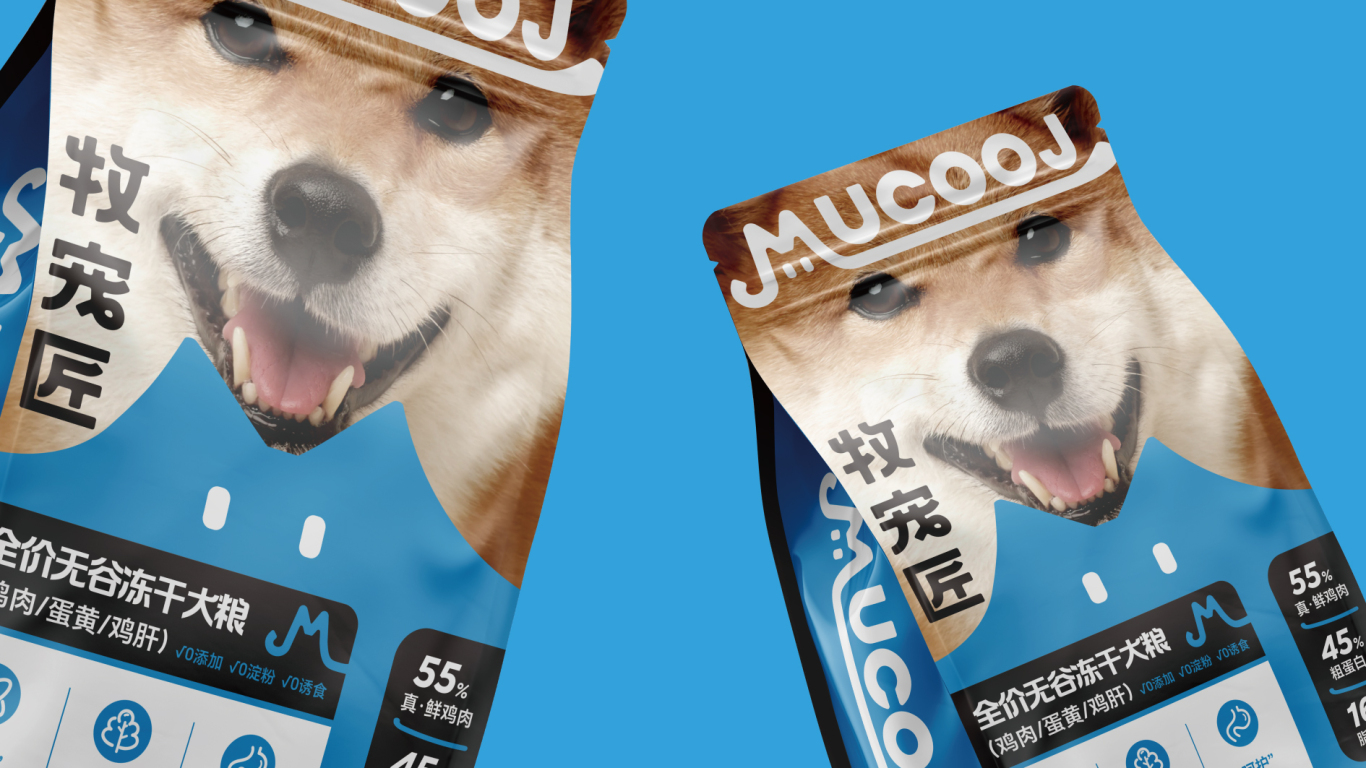 牧宠匠MUCOOJ丨宠物品牌全案形象包装设计图25