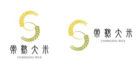 常熟大米获奖logo