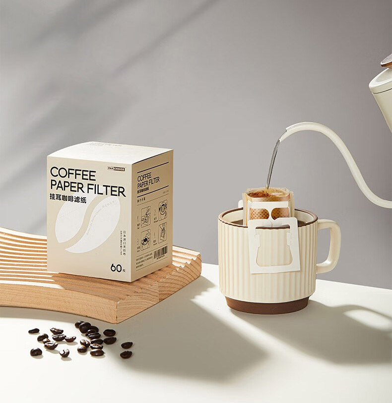 pakchoice咖啡濾紙外包裝設計圖1