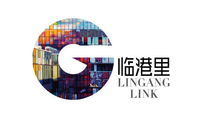天津市臨港經濟區 臨港·里商業項目logo設計