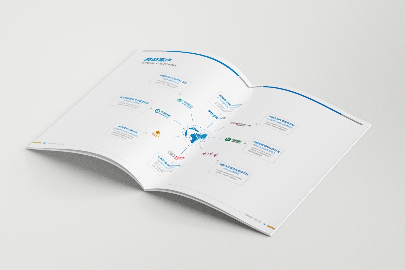 山东运筹软件集团企业画册设计图3
