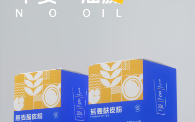 燕麦麸皮-包装设计