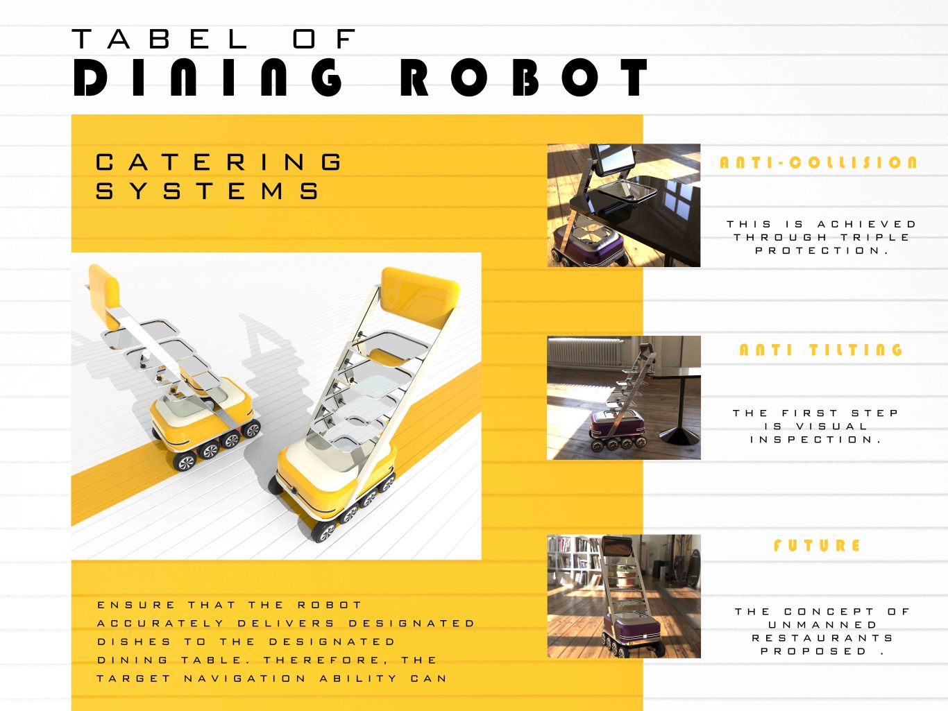 全自动送餐机器人图4