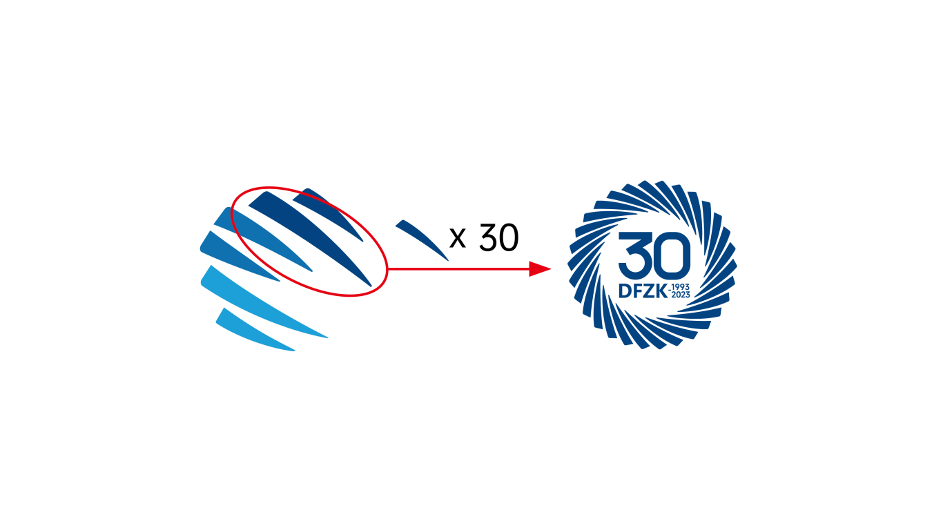 集團周年專用標識-科技類logo設計中標圖0