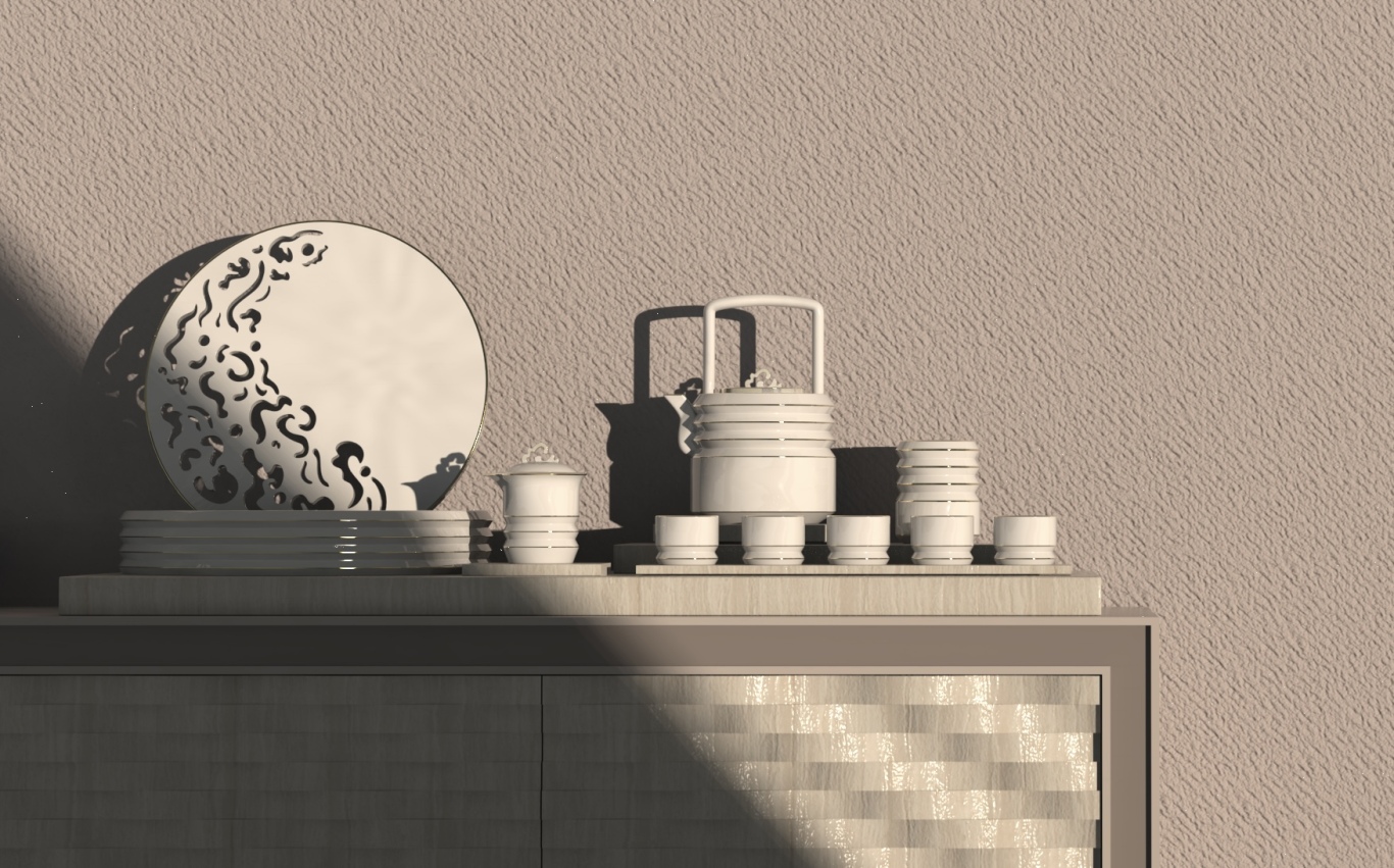 “纸灯笼”--陶瓷茶具设计图0