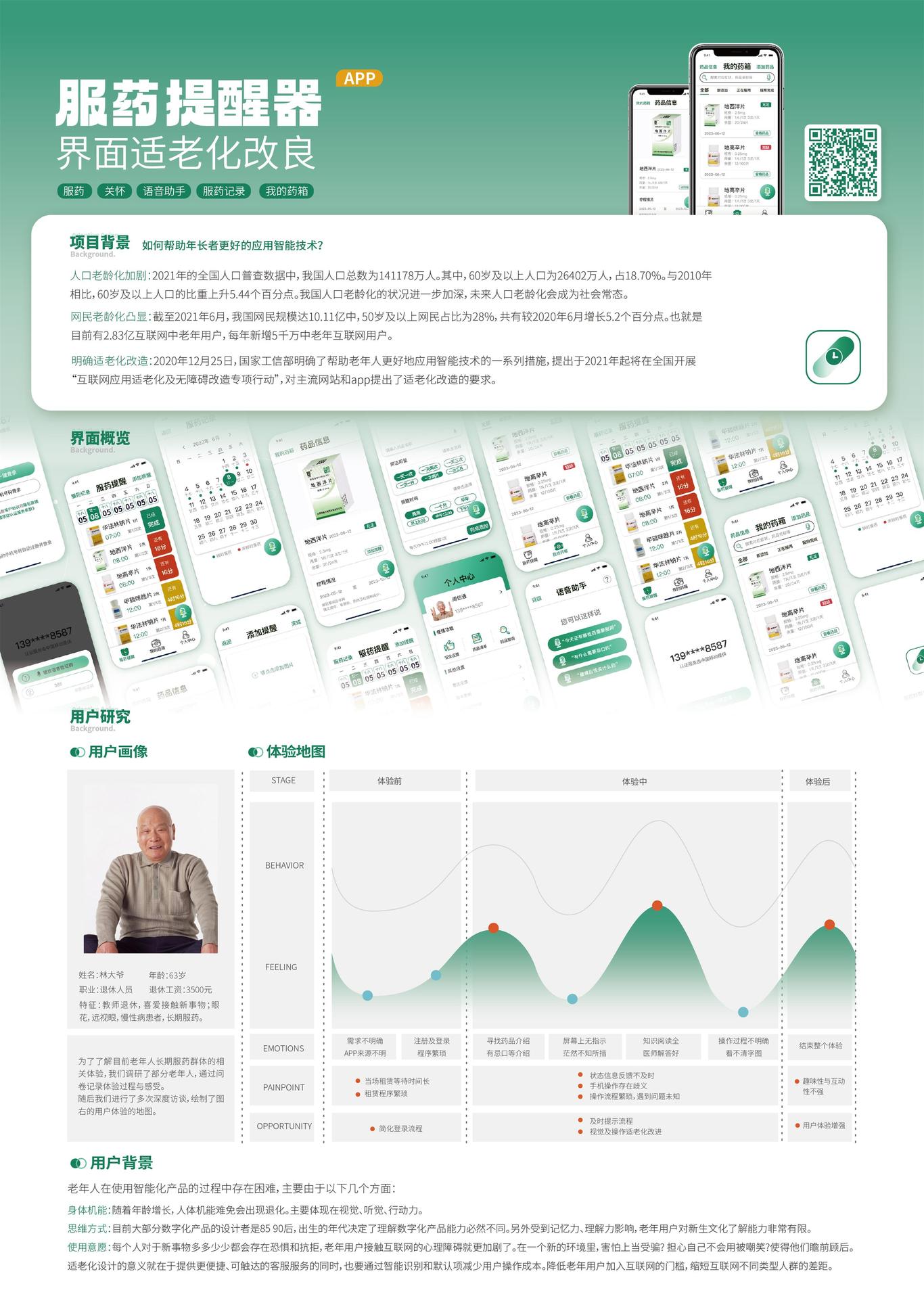 适老化改良设计-吃药提醒器APP图0