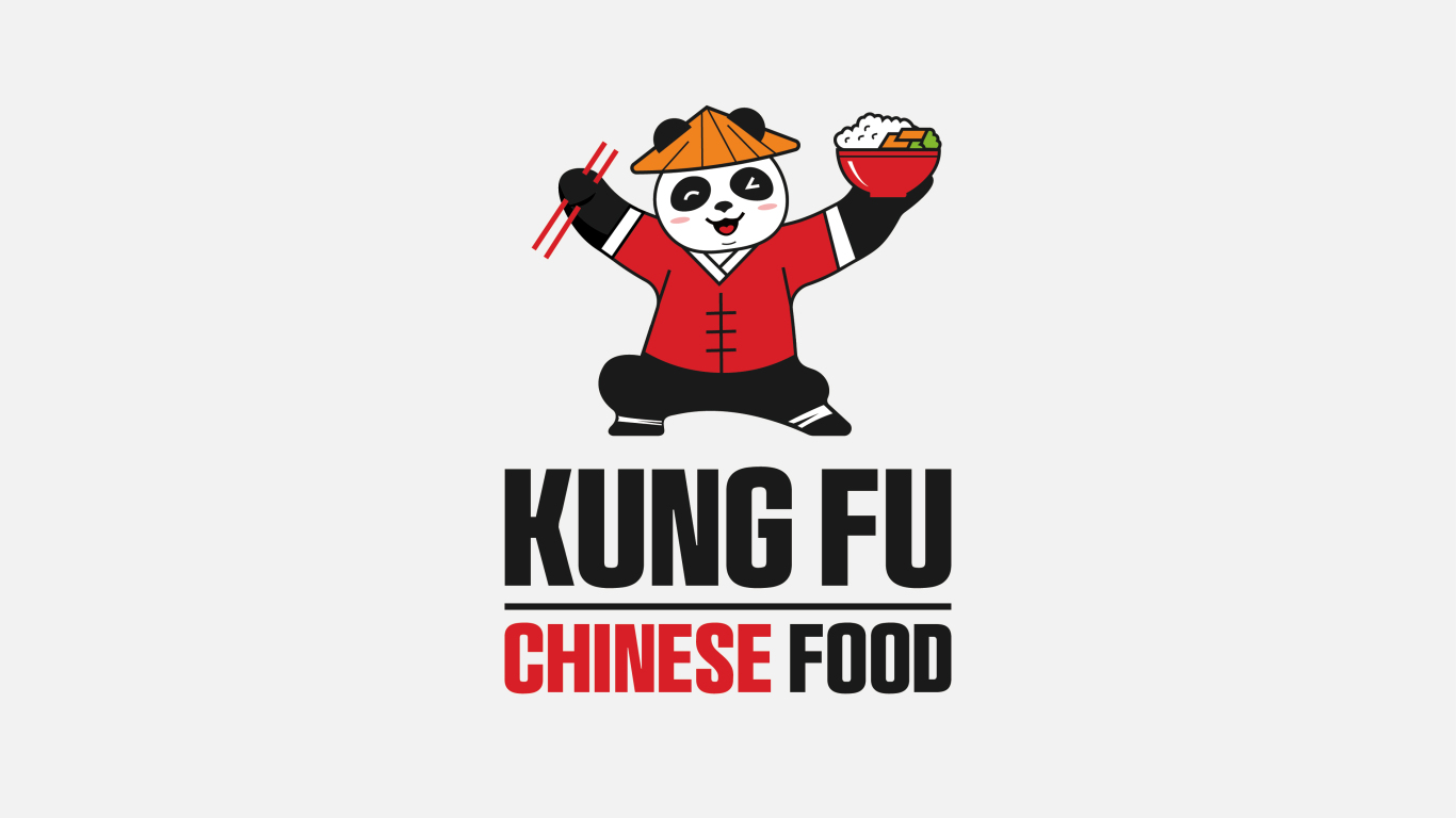 KUNG FU Chinese food丨海外簡餐品牌設計圖1