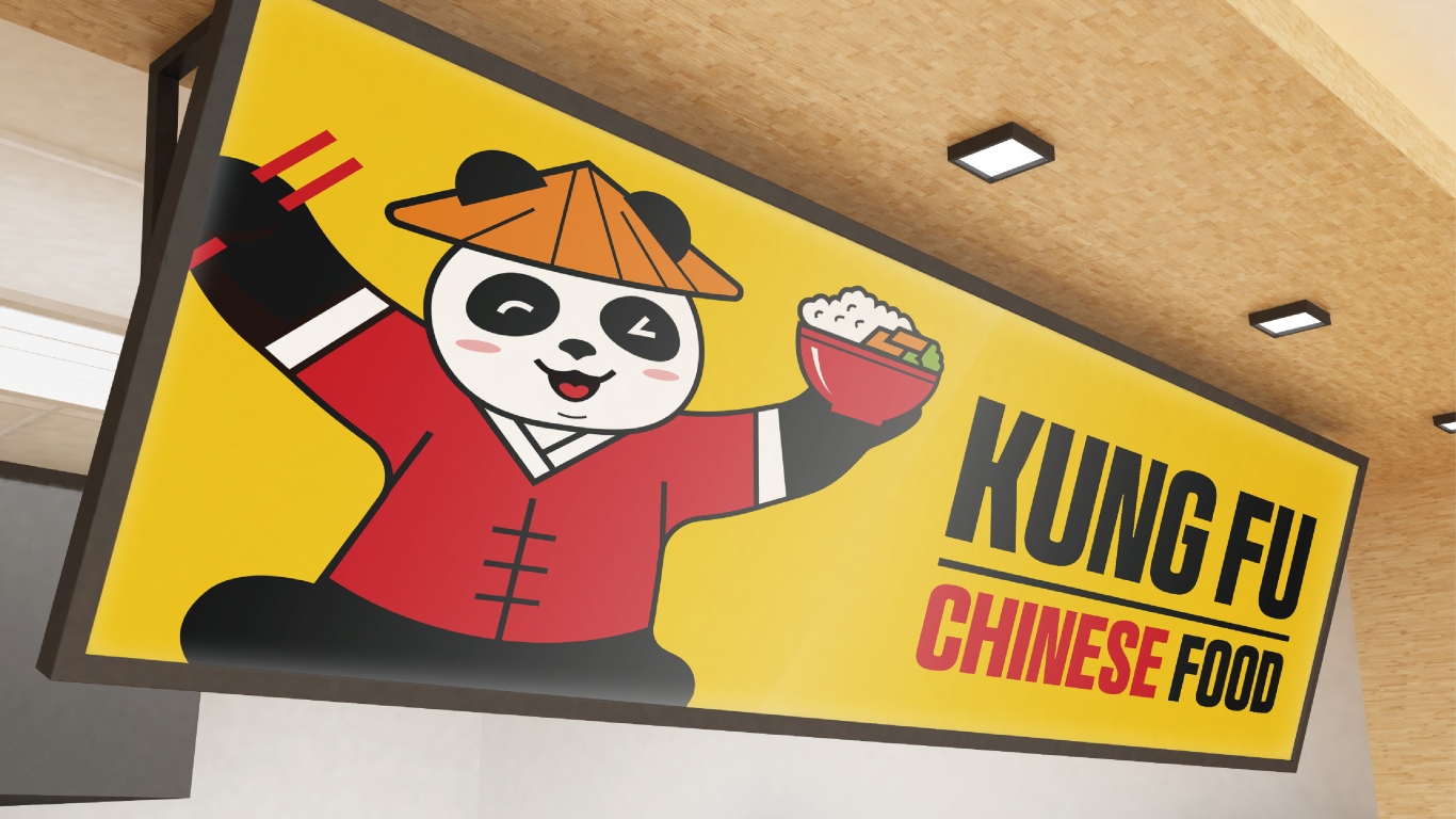 KUNG FU Chinese food丨海外简餐品牌设计图14