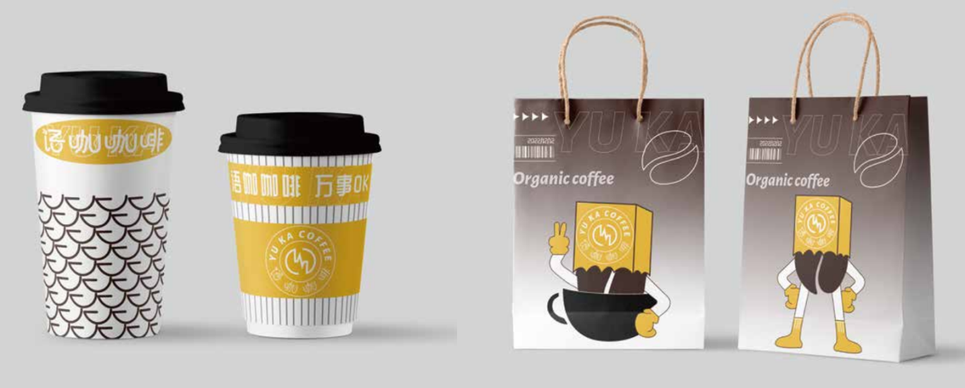 语咖咖啡VI设计图5