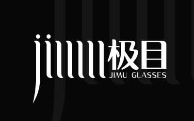 JIMU极目眼镜LOGO设计