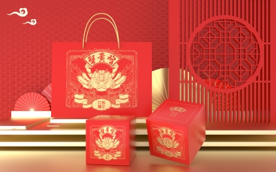 蟹黃醬禮盒設計